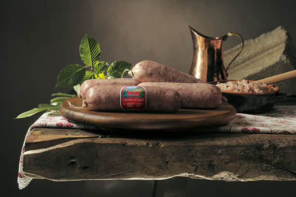 Cotechino di Sauris leicht geräuchert verzehrfertig