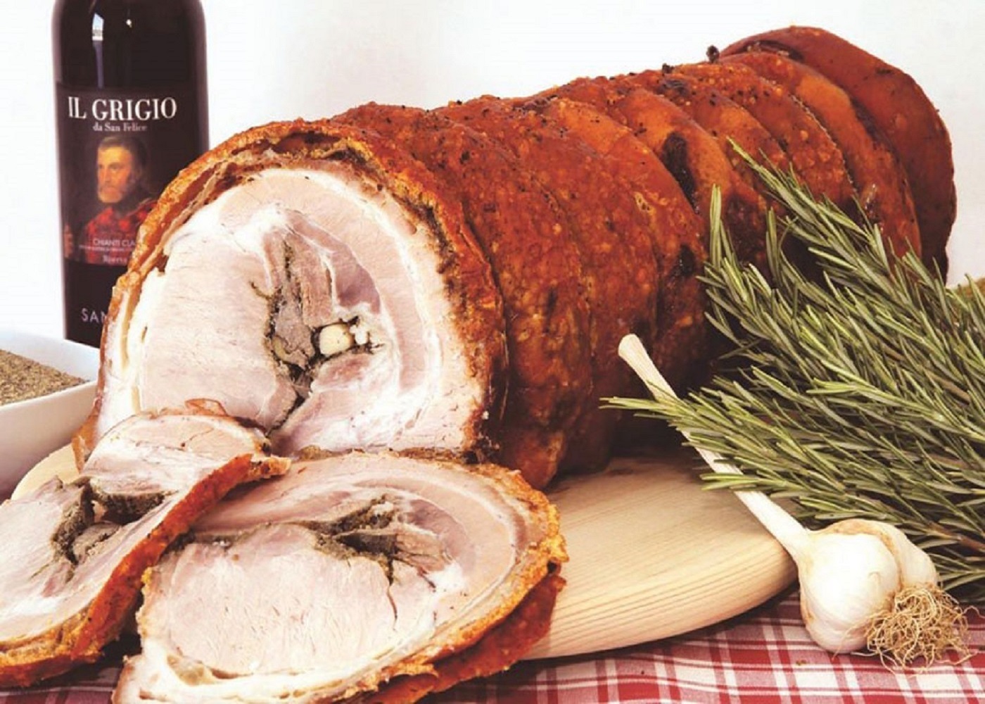 Angebot! Porchetta Toskana aus dem Holzofen, preisgekrönt