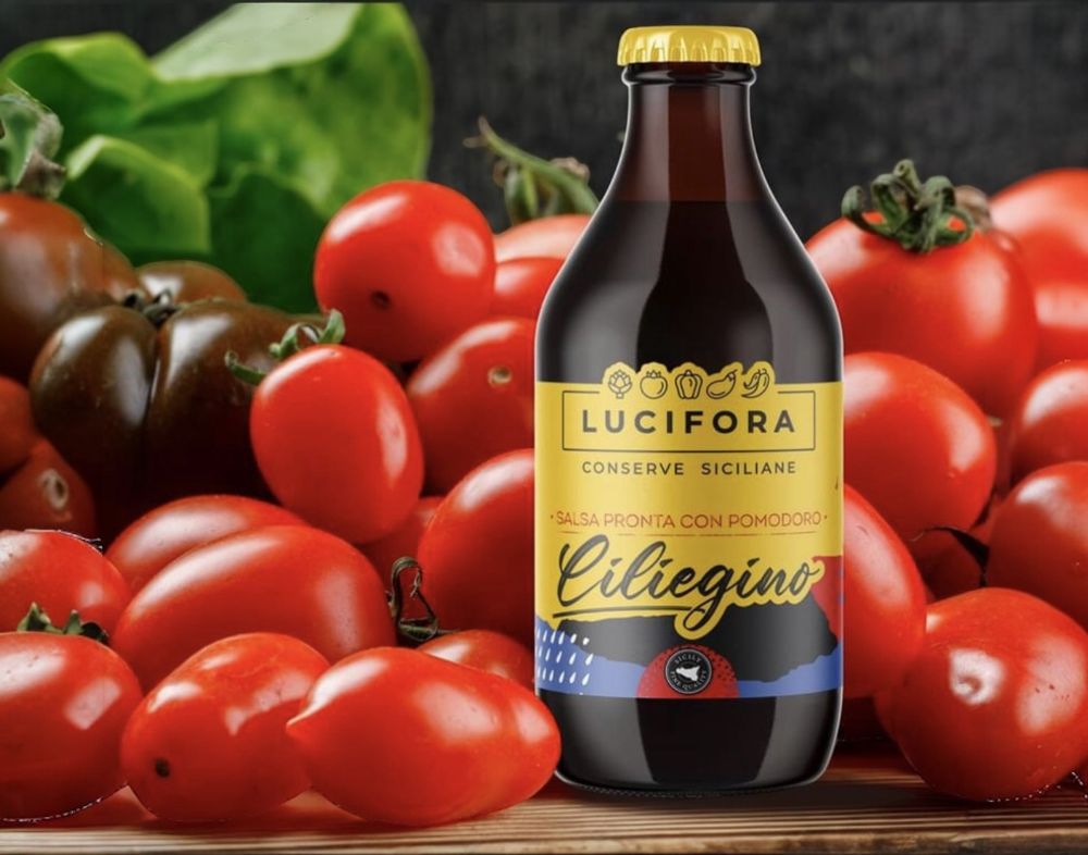 3x330g Fertige Soße mit Kirschtomaten- Salsa Pomodoro Ciliegino