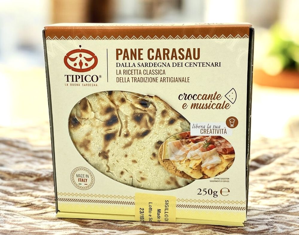 Pane Carasau - hauchdünnes sardisches Brot