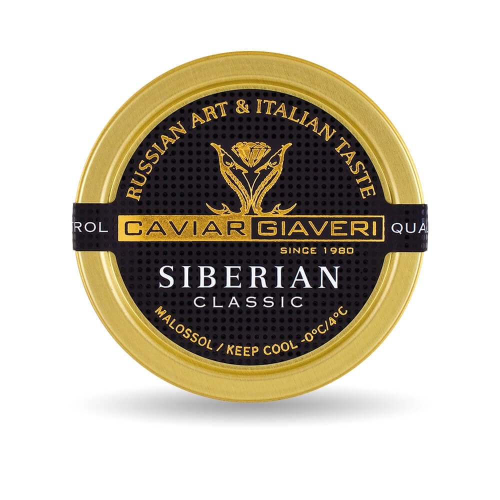 Caviar Siberian Classic 30g Caviar Giaveri