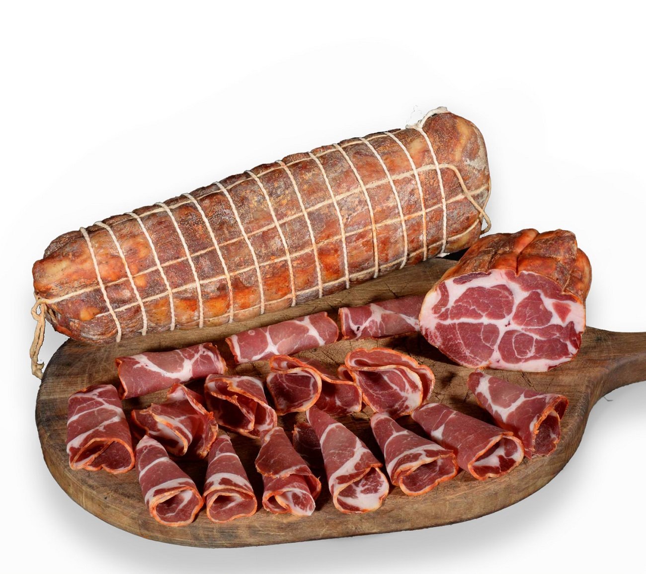 Capocollo aus Kalabrien DOP, klassische Rezeptur ohne Chili