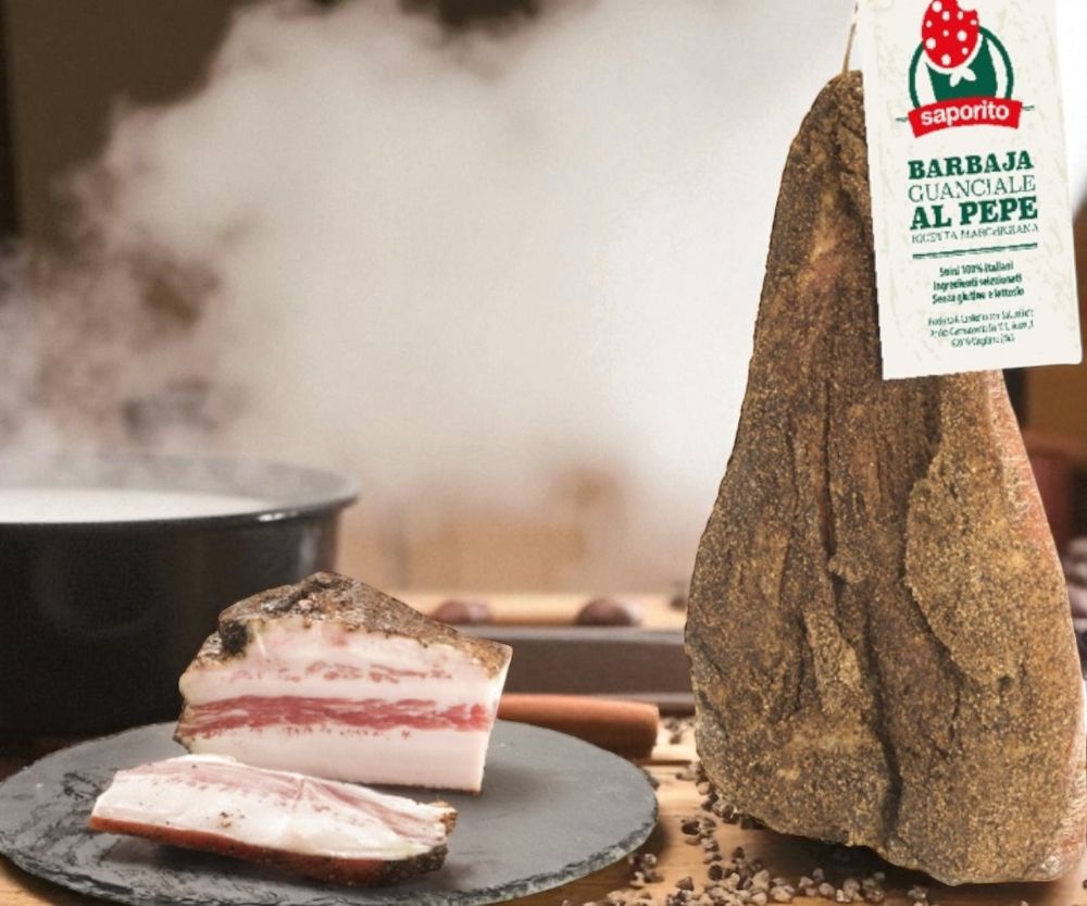 Guanciale al Pepe – Schweinebackenspeck mit schwarzem Pfeffer