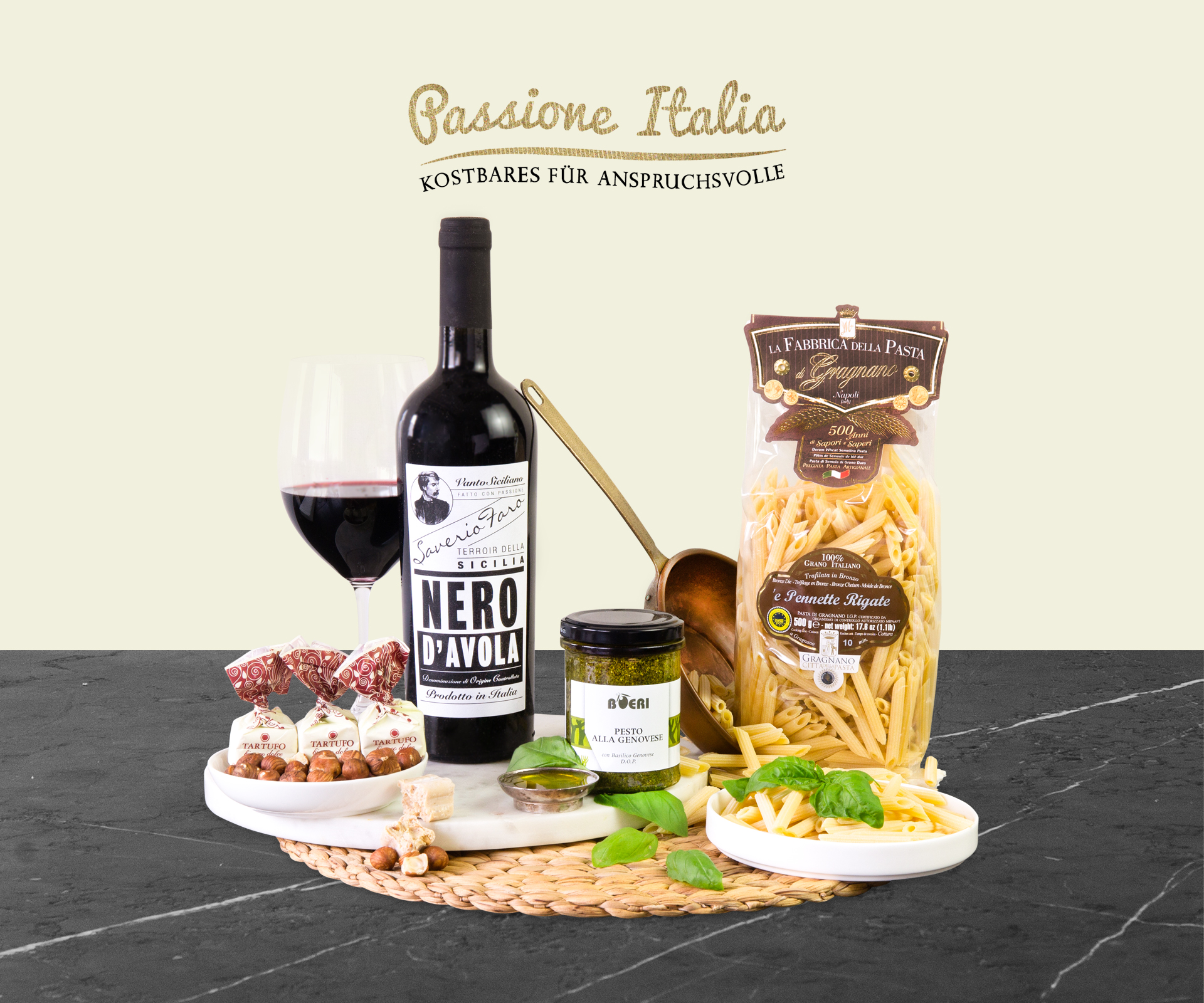 Geschenkset "Cena per Due"