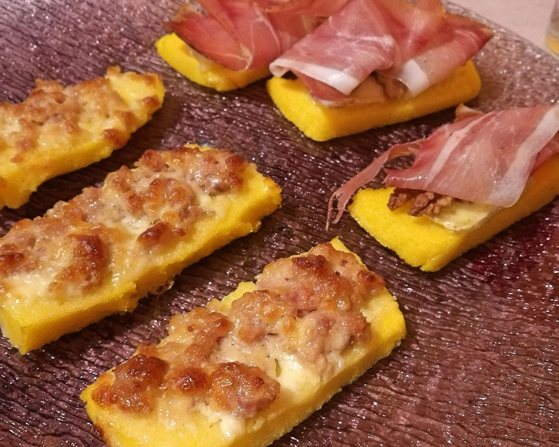 Fertige gelbe Polenta "la Casalinga"