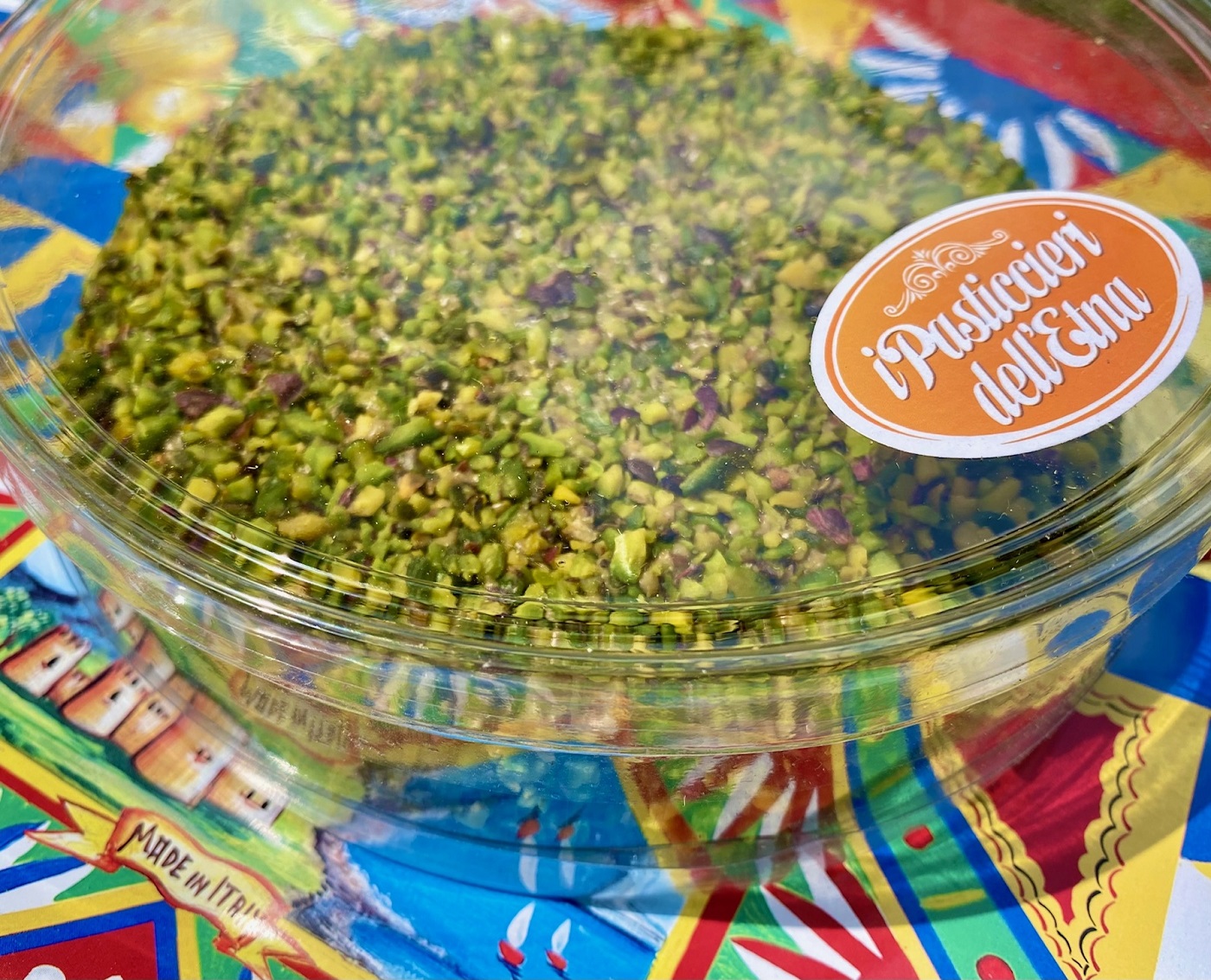 500gr Konditorei Pistazientorte mit 45% Pistazien aus Sizilien