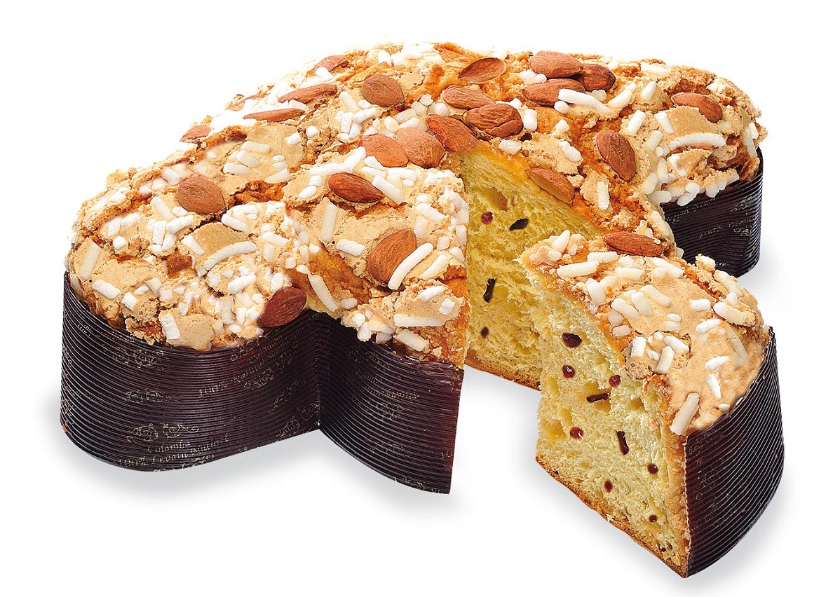 1Kg Bonifanti Colomba Milanese mit kandierten Amarena Kirschen, ohne Orangeat