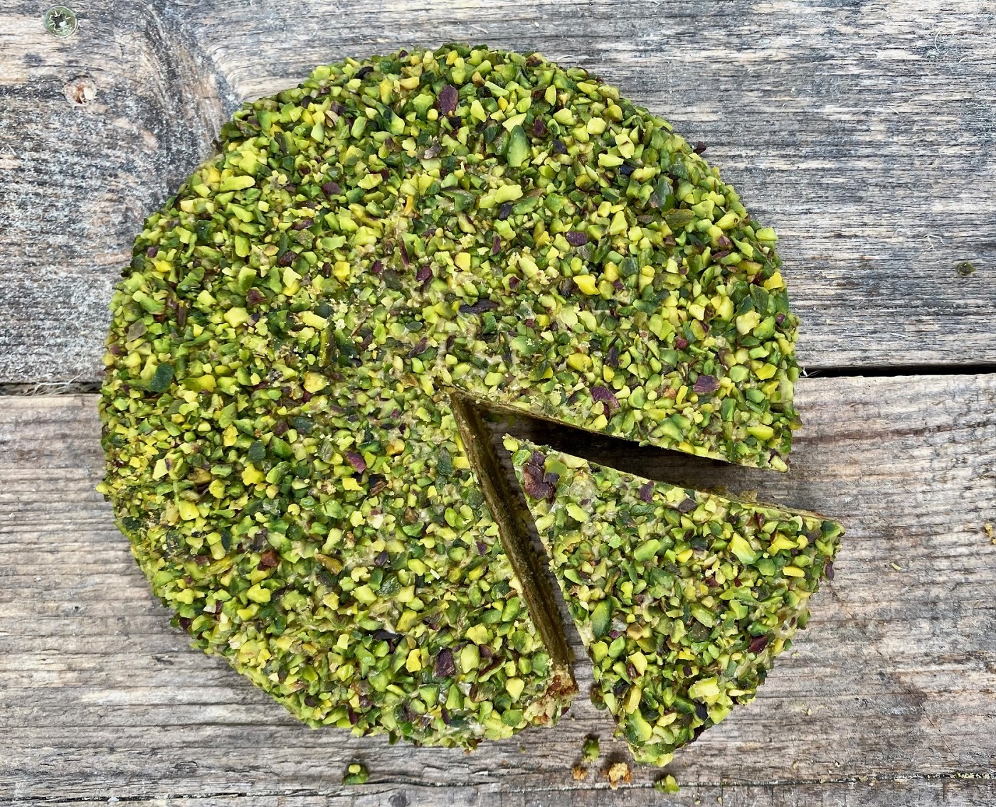 500gr Konditorei Pistazientorte mit 45% Pistazien aus Sizilien