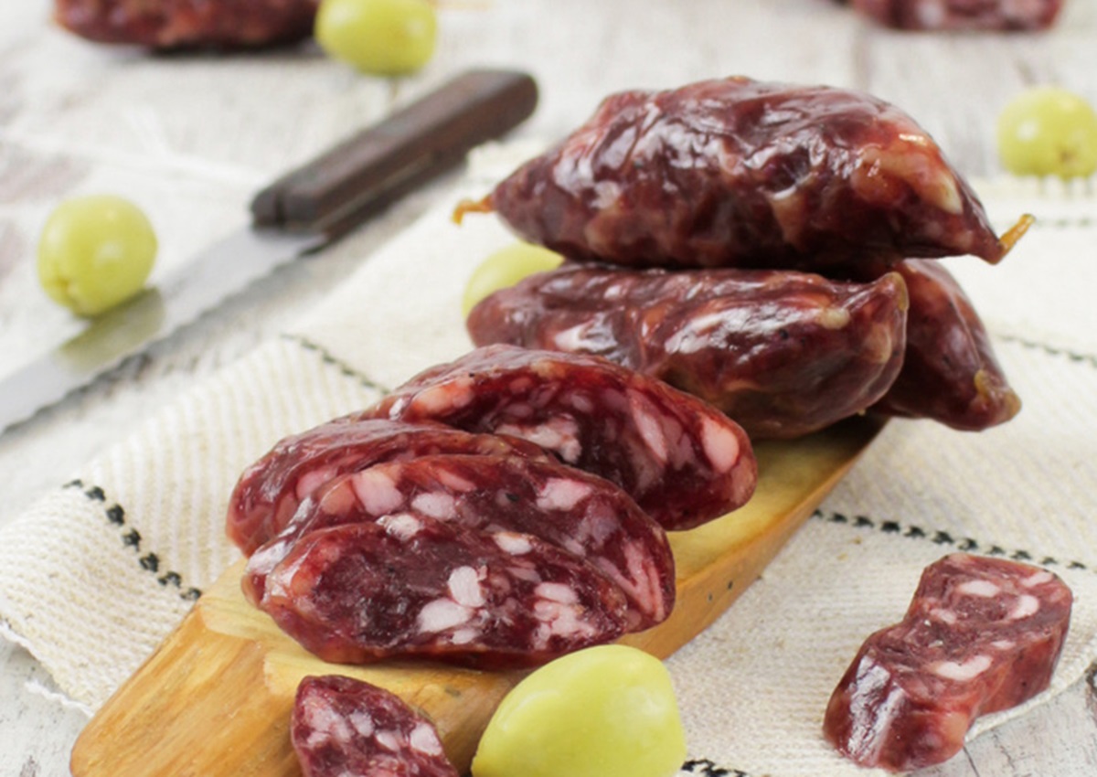 9X Gereifte Salsiccia di Cinghiale Toscana - Wildschweinwurst