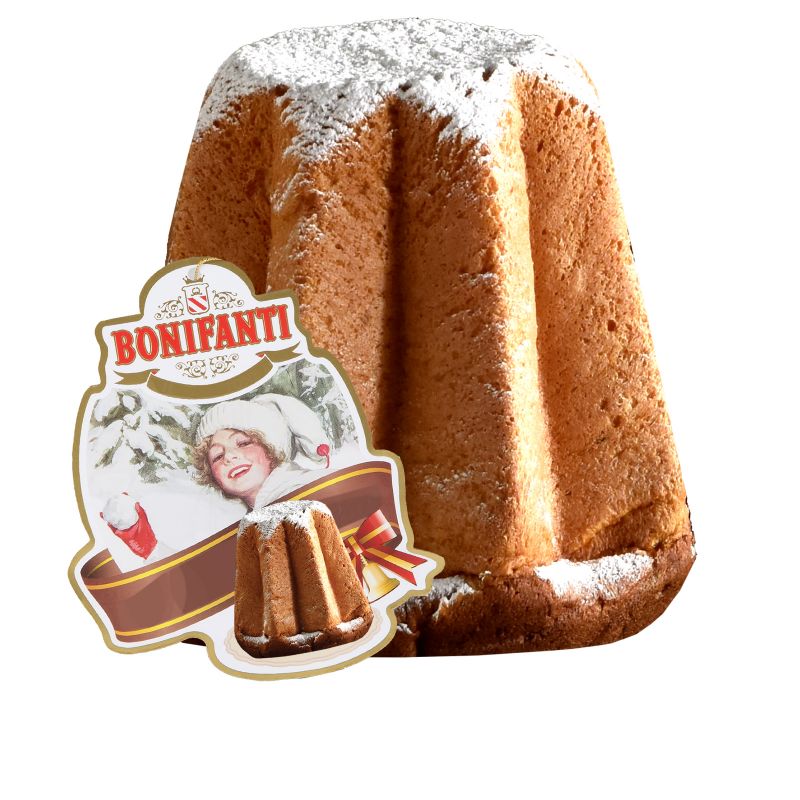 Bonifanti Pandoro klassische Weihnachtsgebäck, premium Qualität