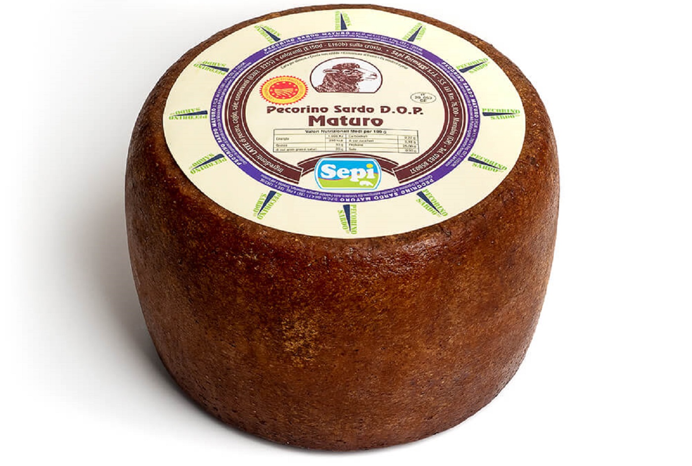 Gereifte Pecorino Sardo Maturo DOP Schafmilchkäse