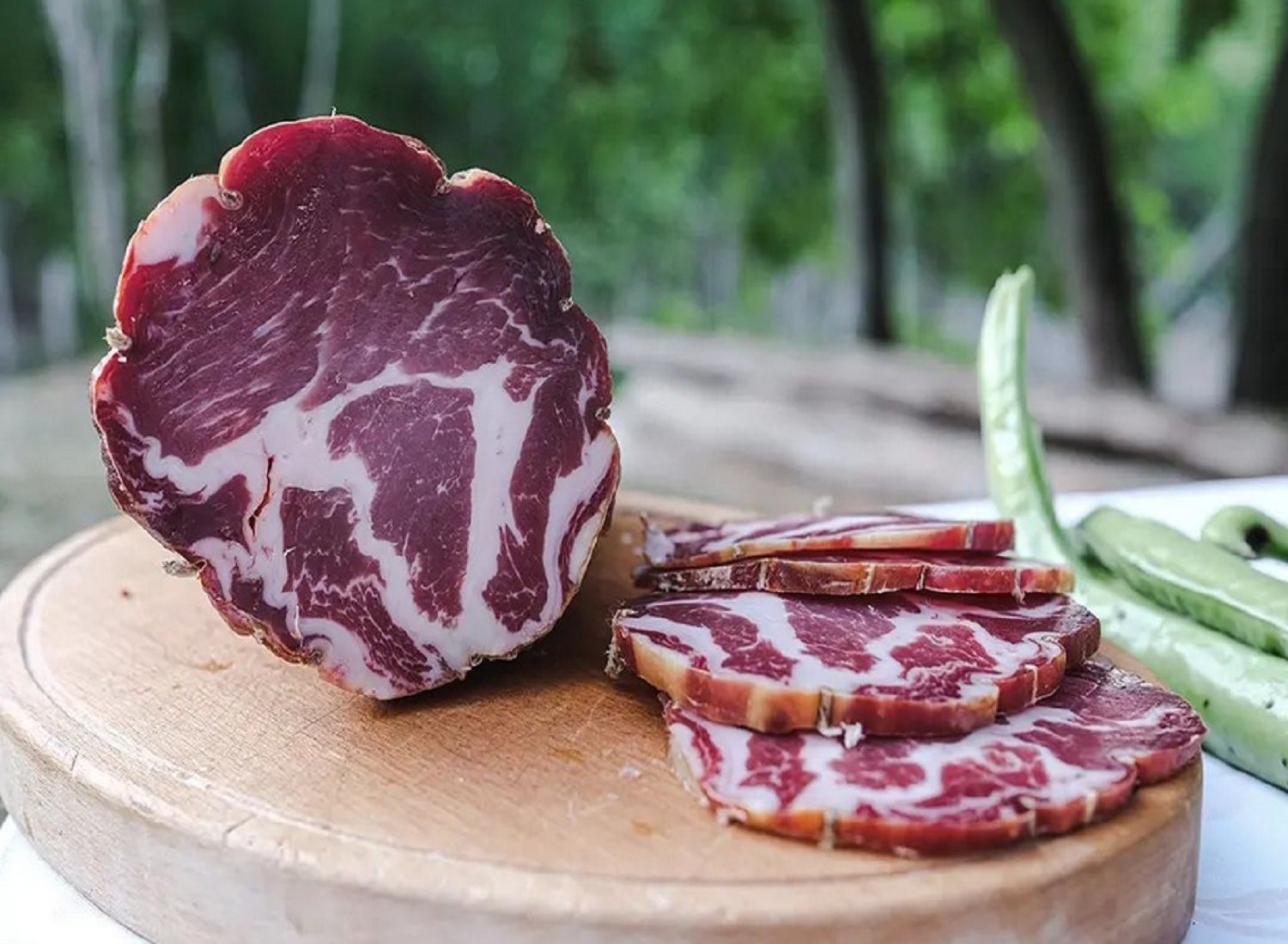 Capocollo aus Kalabrien DOP, klassische Rezeptur ohne Chili