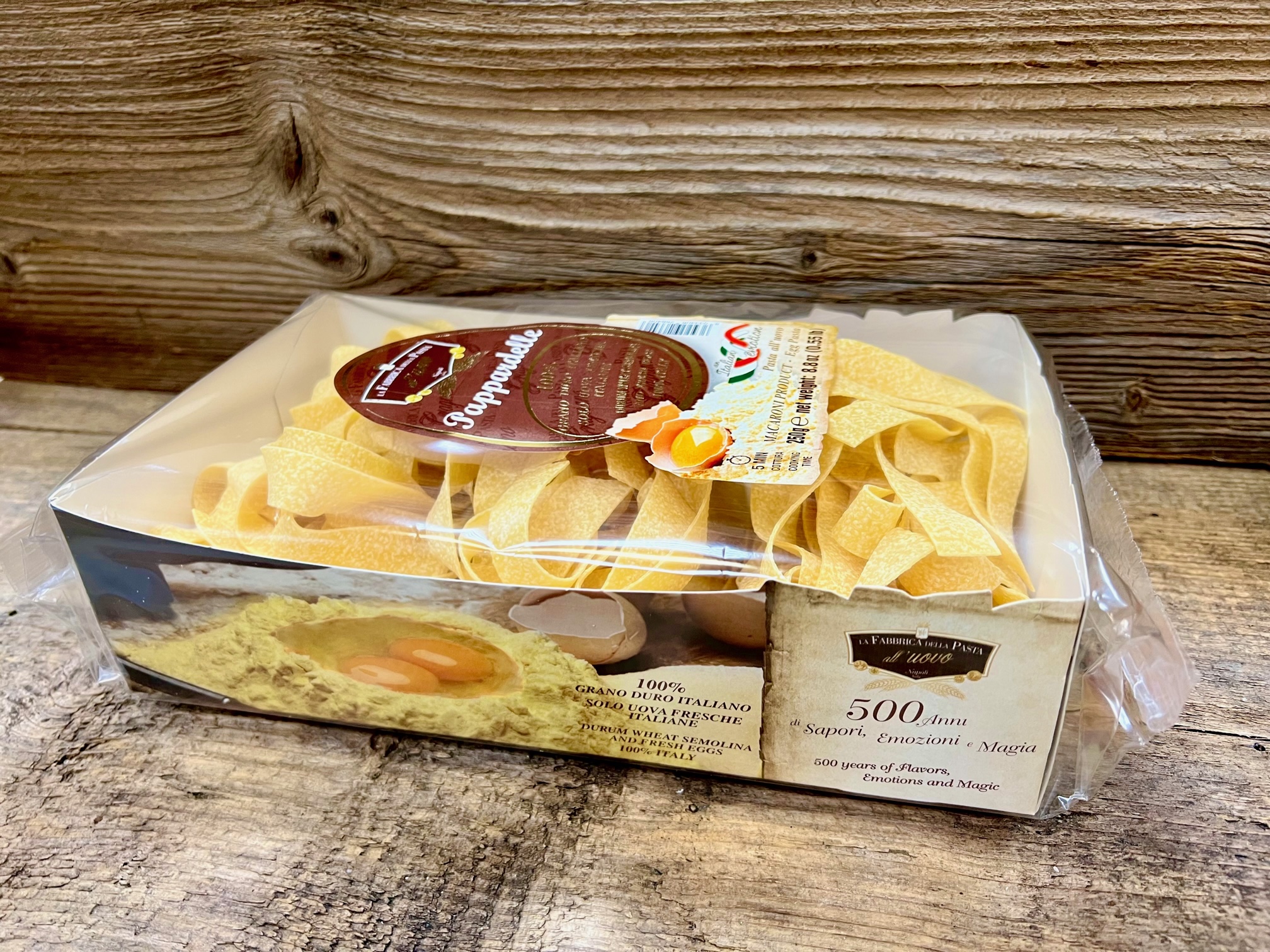 Pappardelle mit Ei - Bandnudel