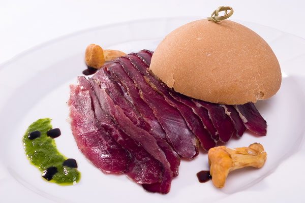 Gänsebrust geräuchert und luftgetrocknet