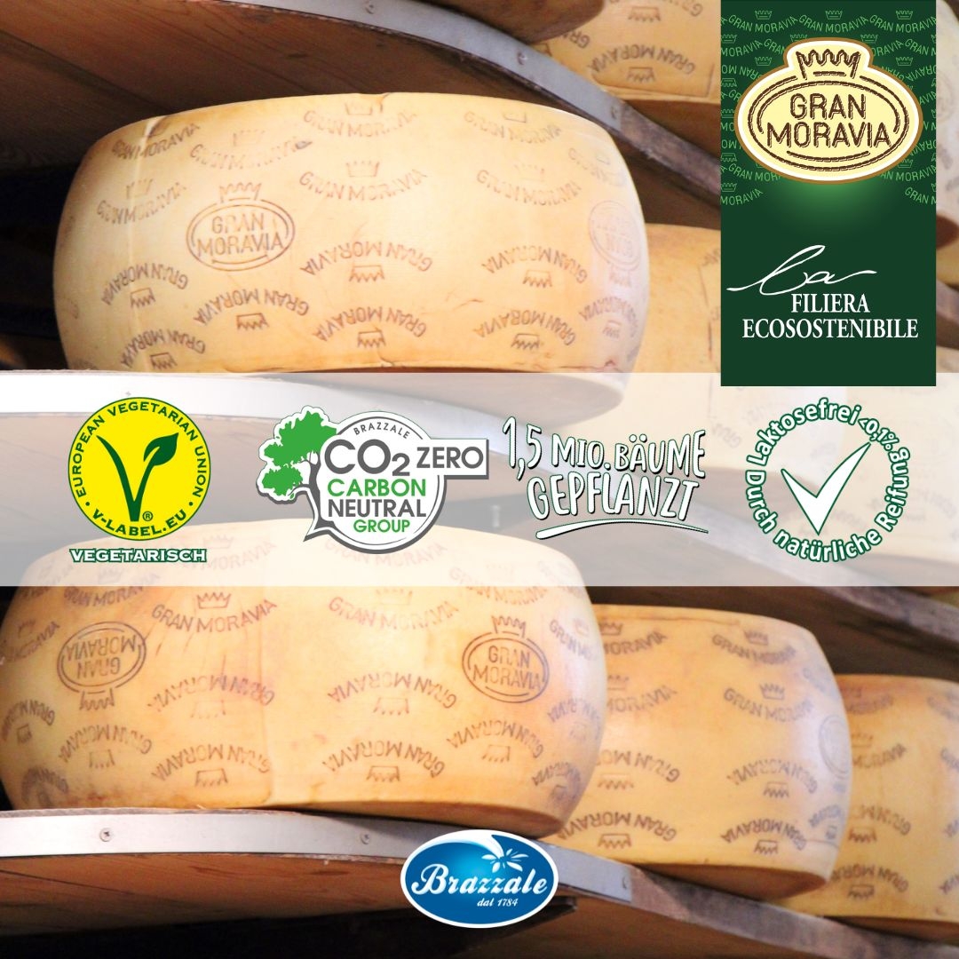 500g Gran Moravia Hartkäse gerieben