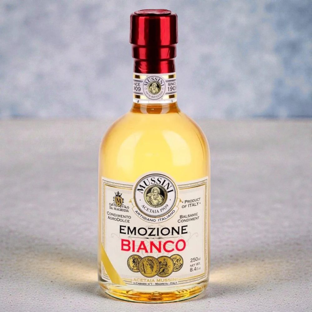 Mussini Emozione bianco - Condimento Balsamico weiß