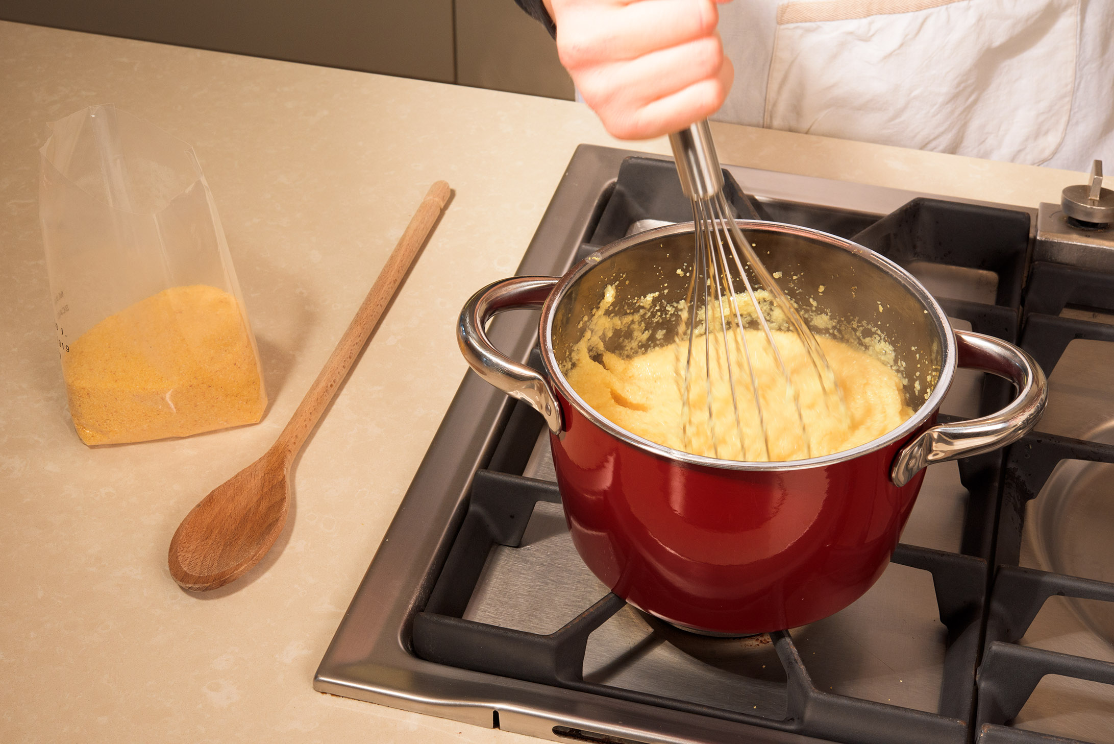 Maismehl für Gelbe Polenta