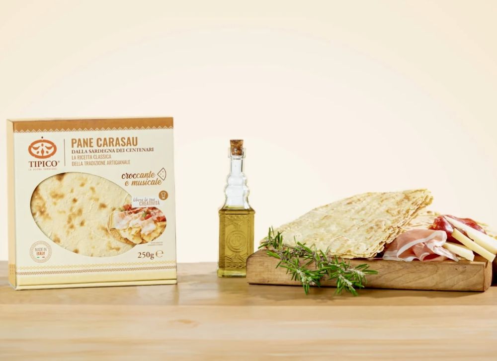 Pane Carasau - hauchdünnes sardisches Brot