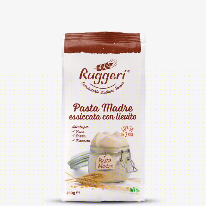 Ruggeri Mutterteig Hefe - Pasta Madre 2X250g