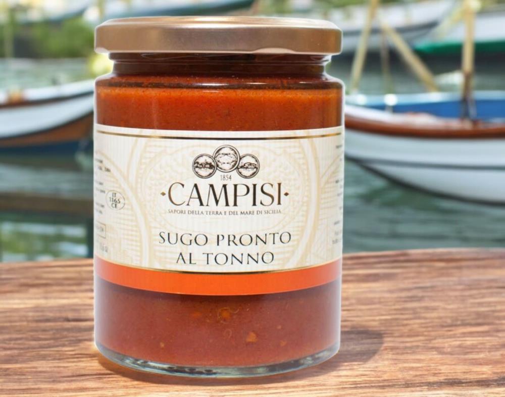 Sizilianische Soße mit Thunfisch und Pachino Tomaten