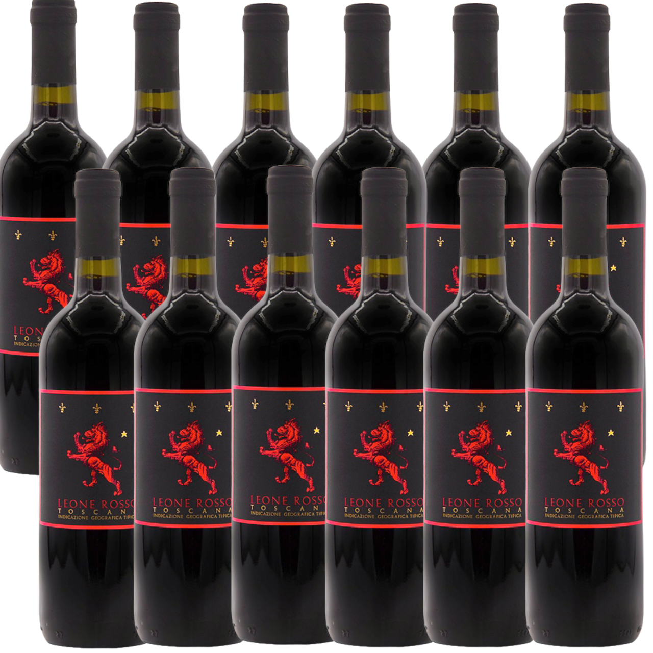 12X0,75l Leone Rosso Toscana IGT Castello Sonnino