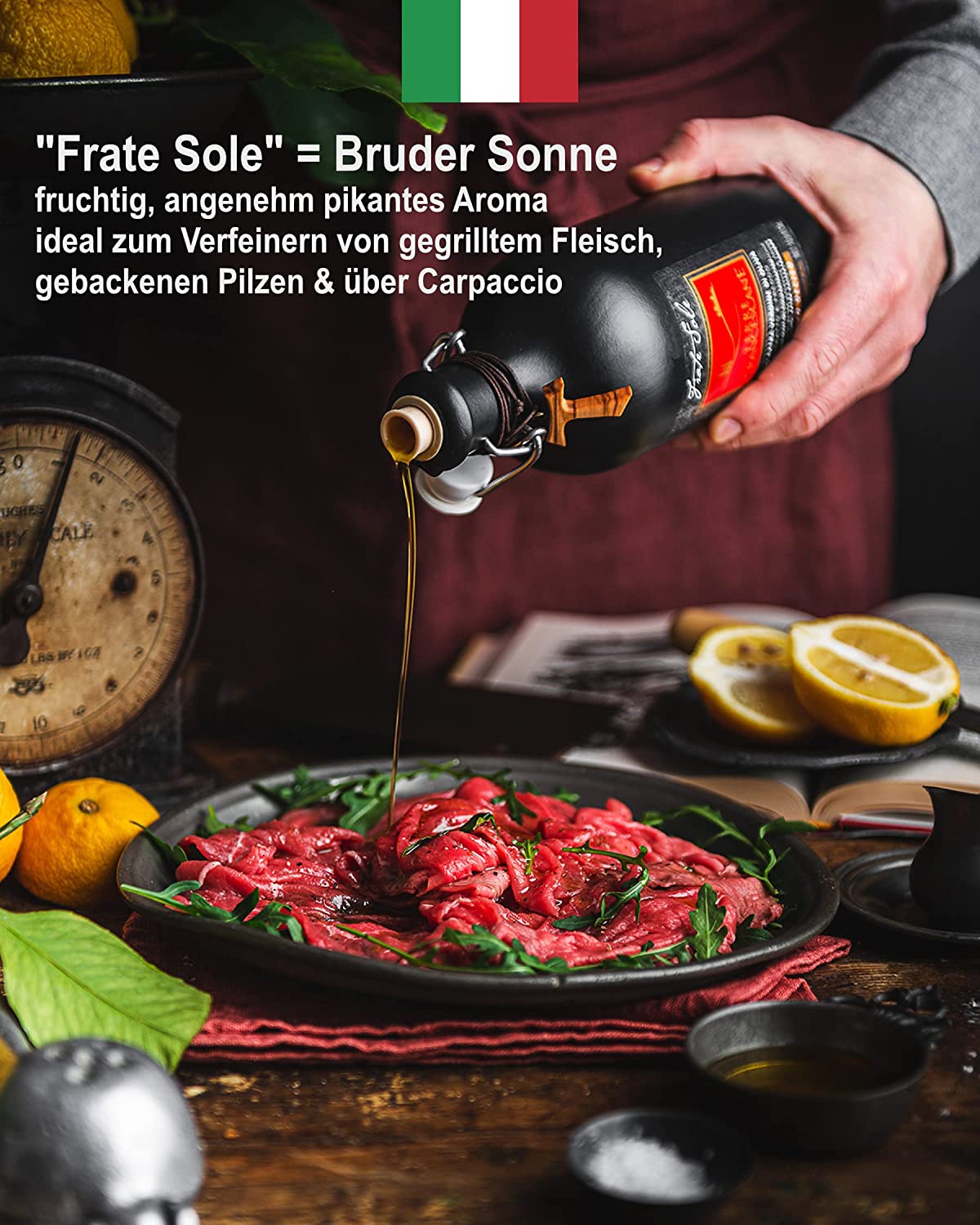 Intensives Olivenöl Extra Vergine Frate Sole