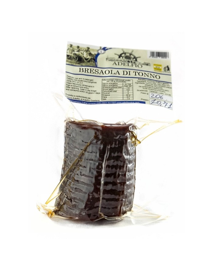 200-250gr Bresaola di Tonno - luftgetrockneter Thunfisch