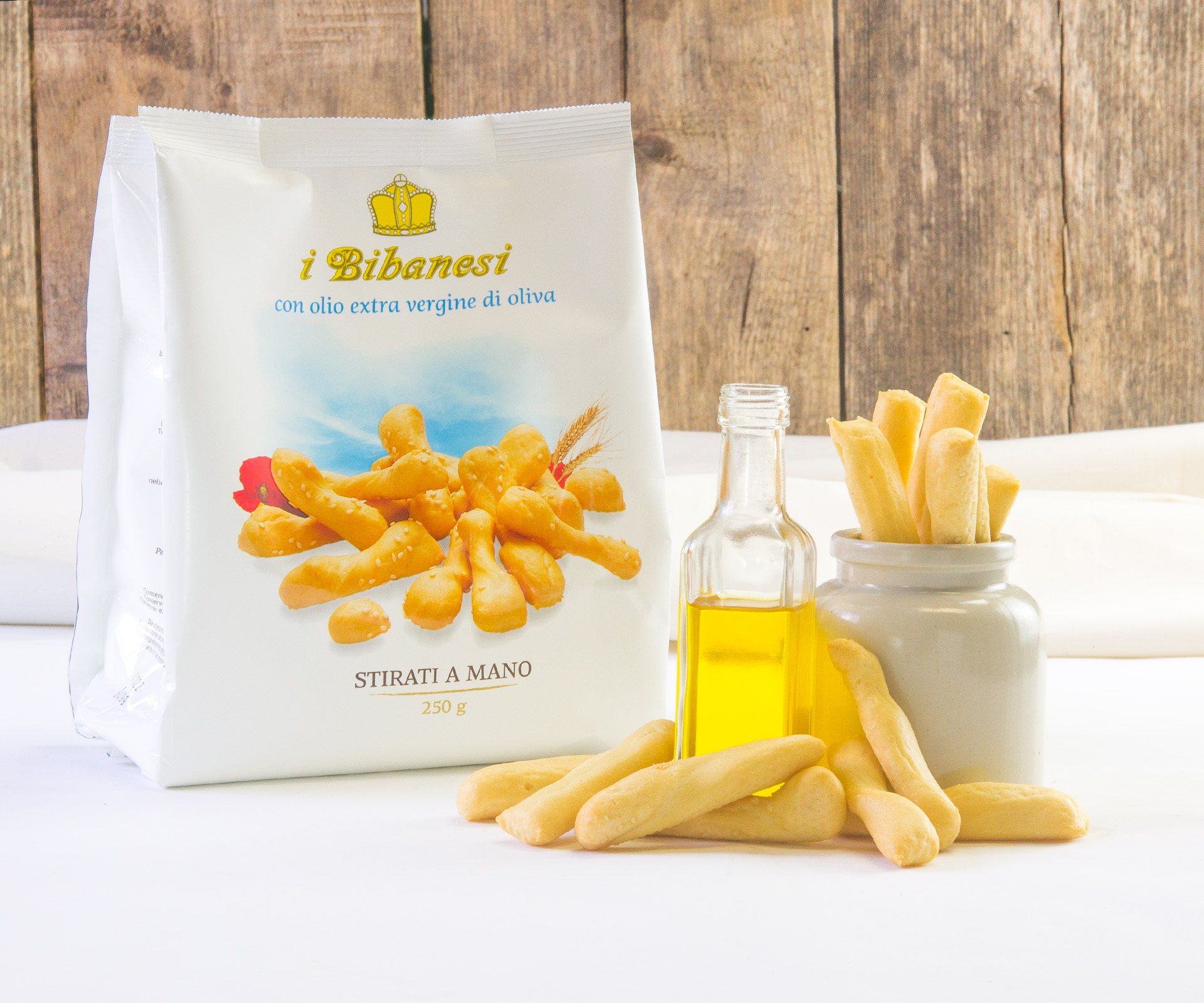 Bibanesi klassisch mit Olivenöl Extra Vergine 250g