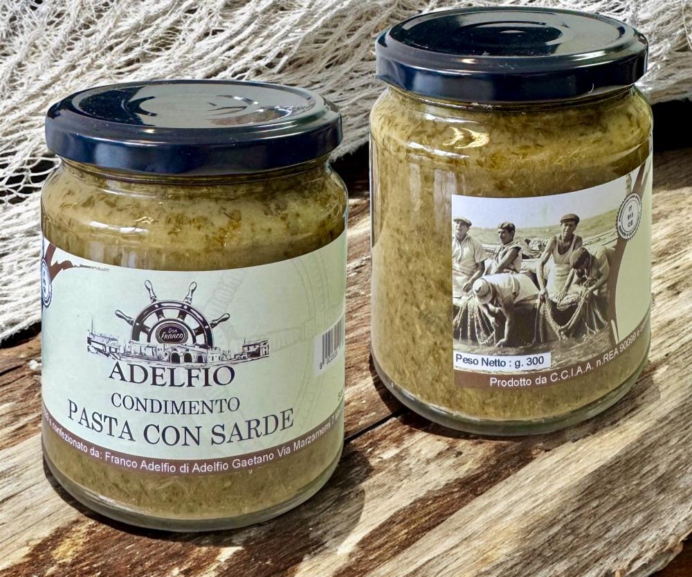 Soße mit Sardinen - Pasta con sarde
