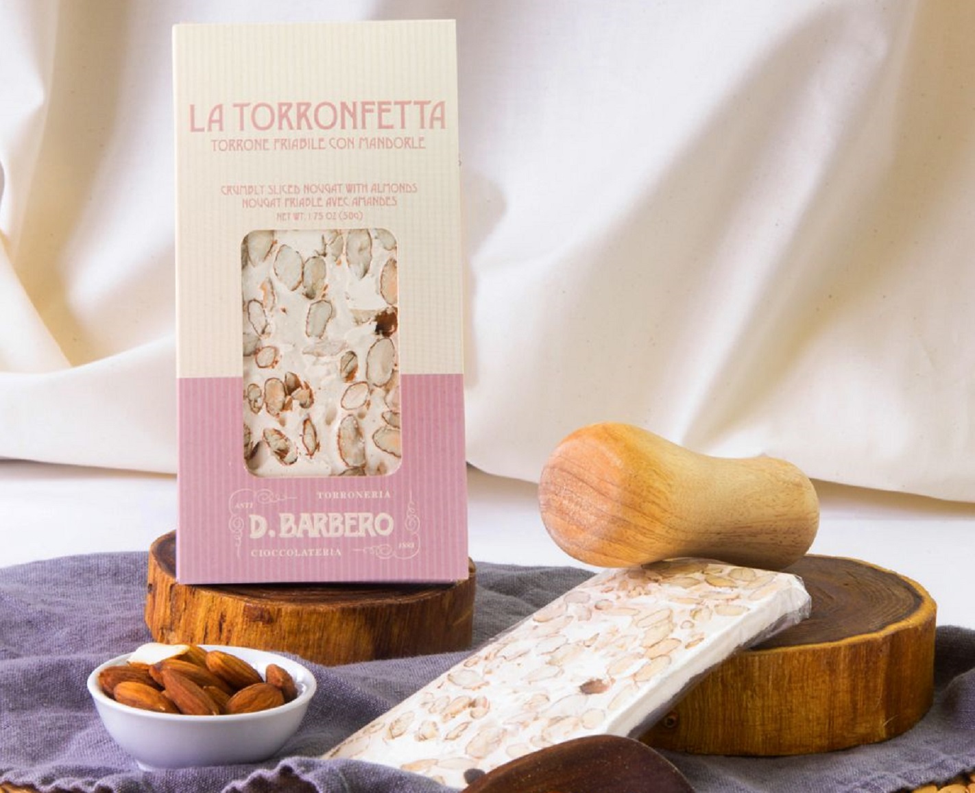 La Torronfetta mit Sizilianische Mandeln