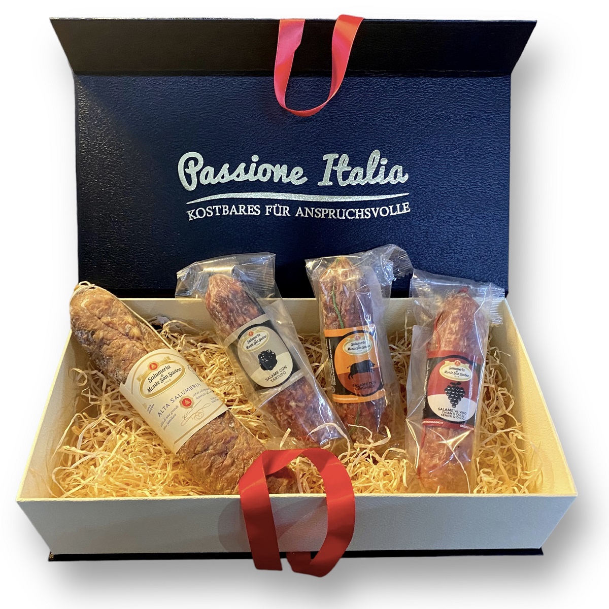 Geschenkkiste "Salami di Toscana"  Wurst Spezialitäten aus Toskana