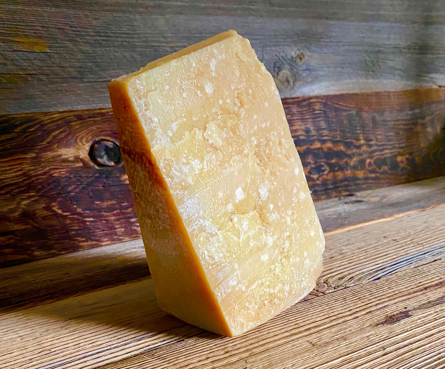 500gr Qualitätskäse 80+ Monate Parmigiano Reggiano DOP "Bruna Alpina" aus Alpenmilch Kopie