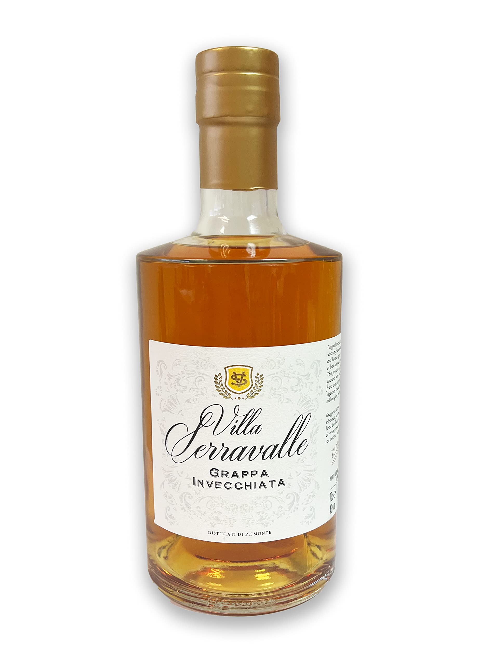 Grappa Villa Serravalle invecchiata 12 Monate, 43% Vol.