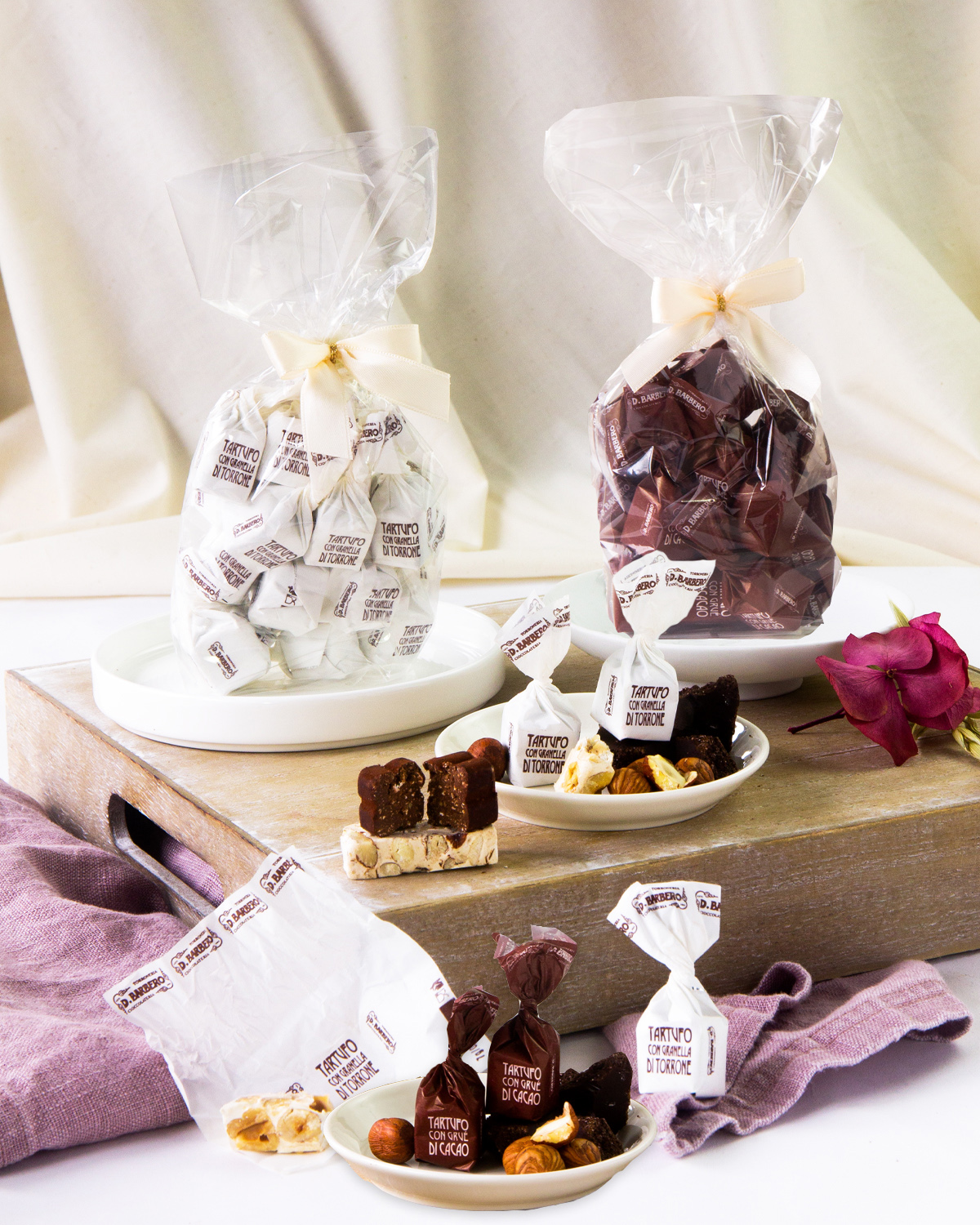 Tartufo con Granella di Torrone IGP