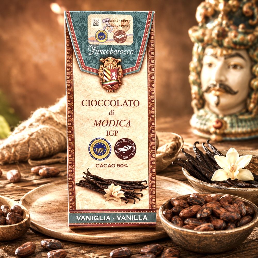 Modica Schokolade mit Vanille