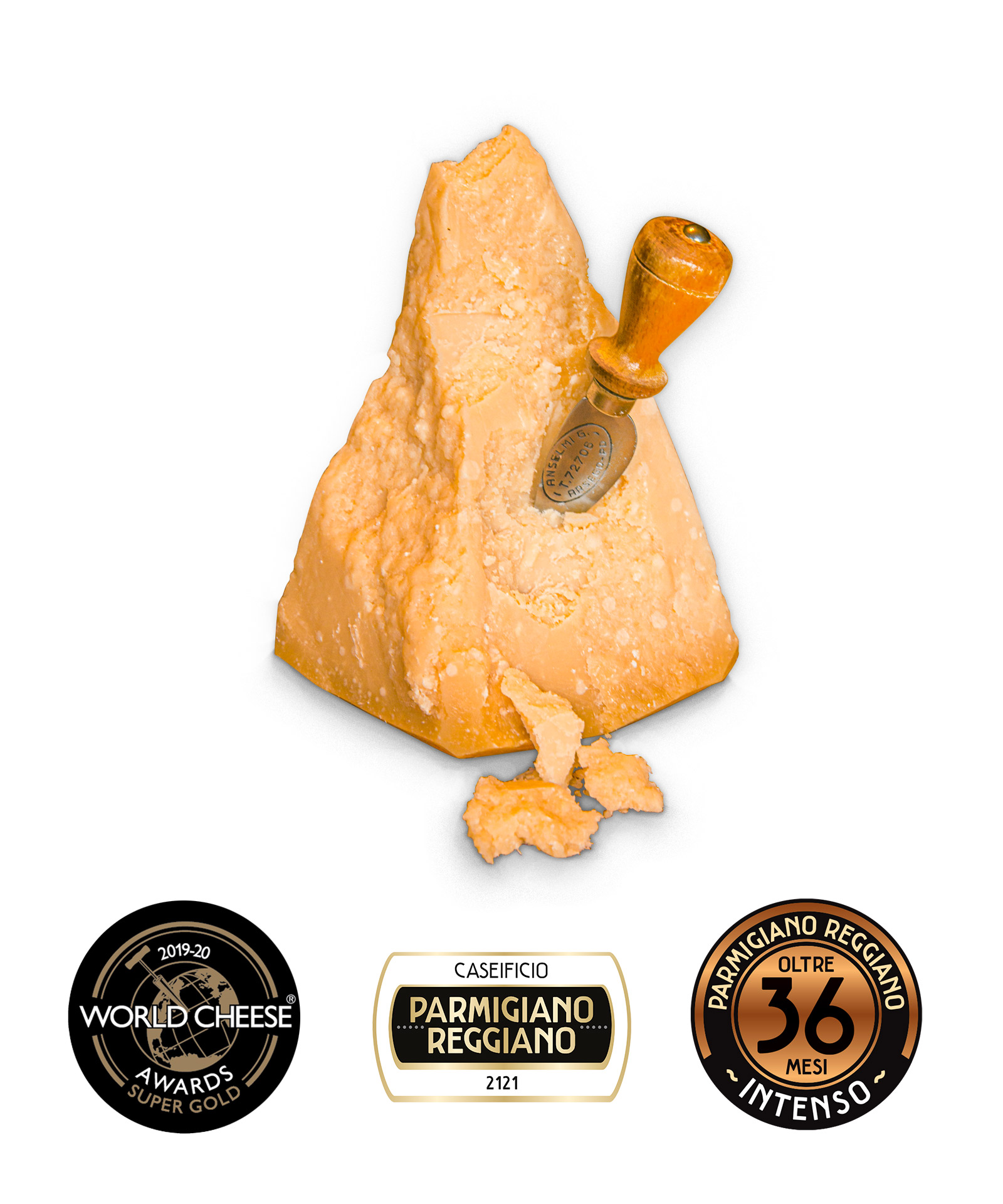Rondell Mittelkern 36 Monate Parmigiano Reggiano DOP Superiore  Parmesan