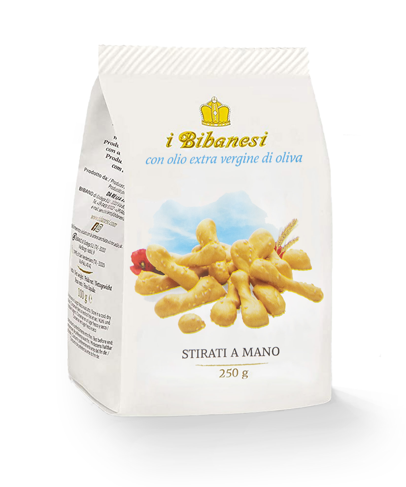 Bibanesi klassisch mit Olivenöl Extra Vergine 400g