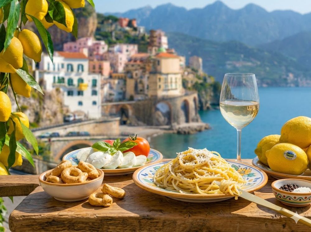 Do 16.04. Reise nach Rom, Neapel & die Amalfiküste Feinkost Tasting Event